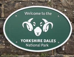 A Yorkshire Dales plaque